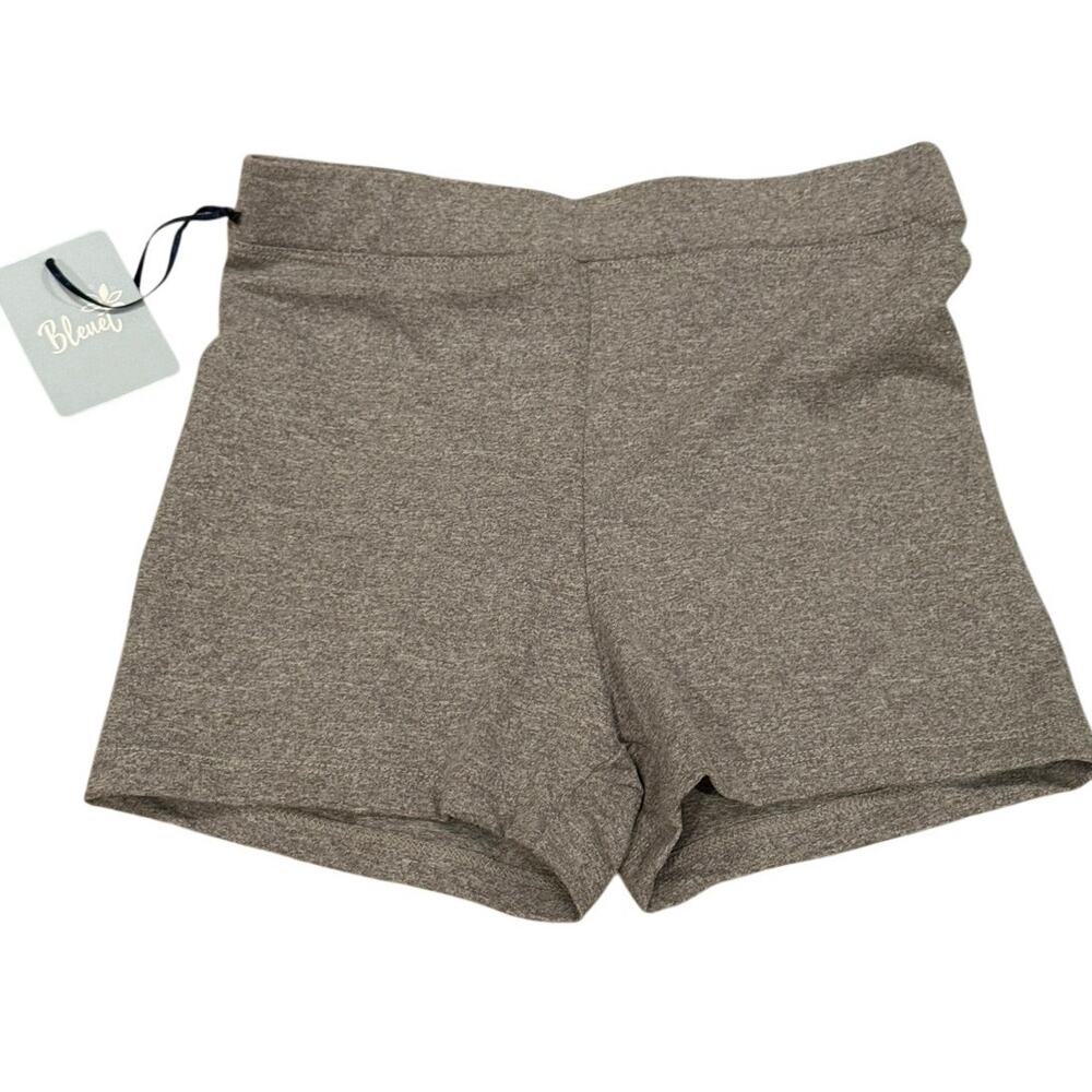 Bleuet Bleumer Heather Grey Tween Shorts Size 14 NWT